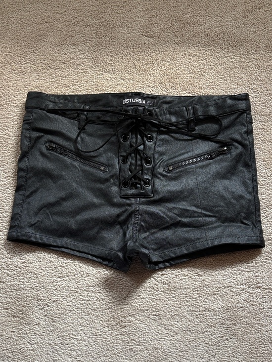 Disturbia Pants - Disturbia | Omens Lace Up Shorts